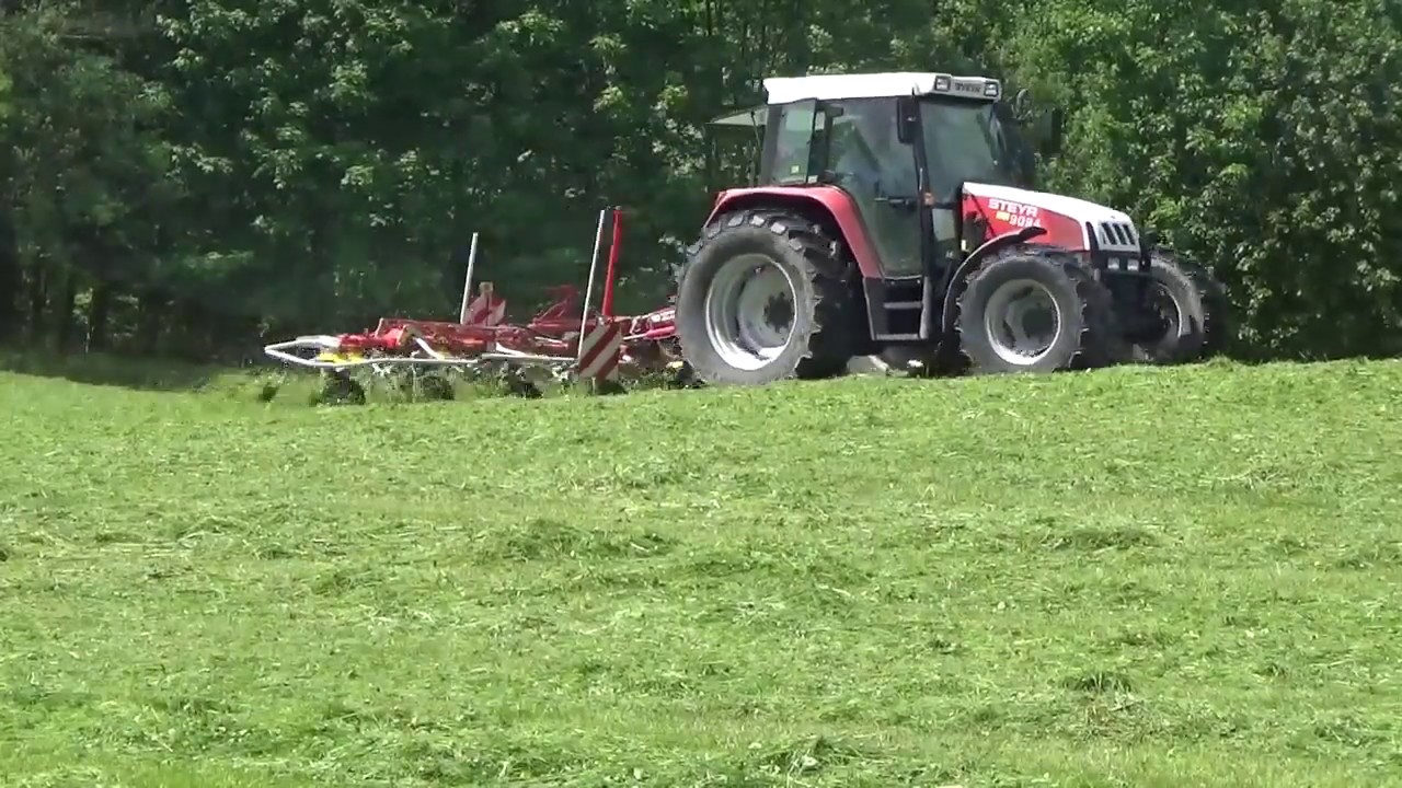 1.Schnitt 2017 [TEIL 3] Mähen|Zetten|Schwaden|Laden