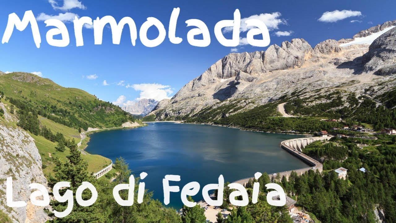 Lago Fedaia - Marmolada Dolomiti 4K Drone reel