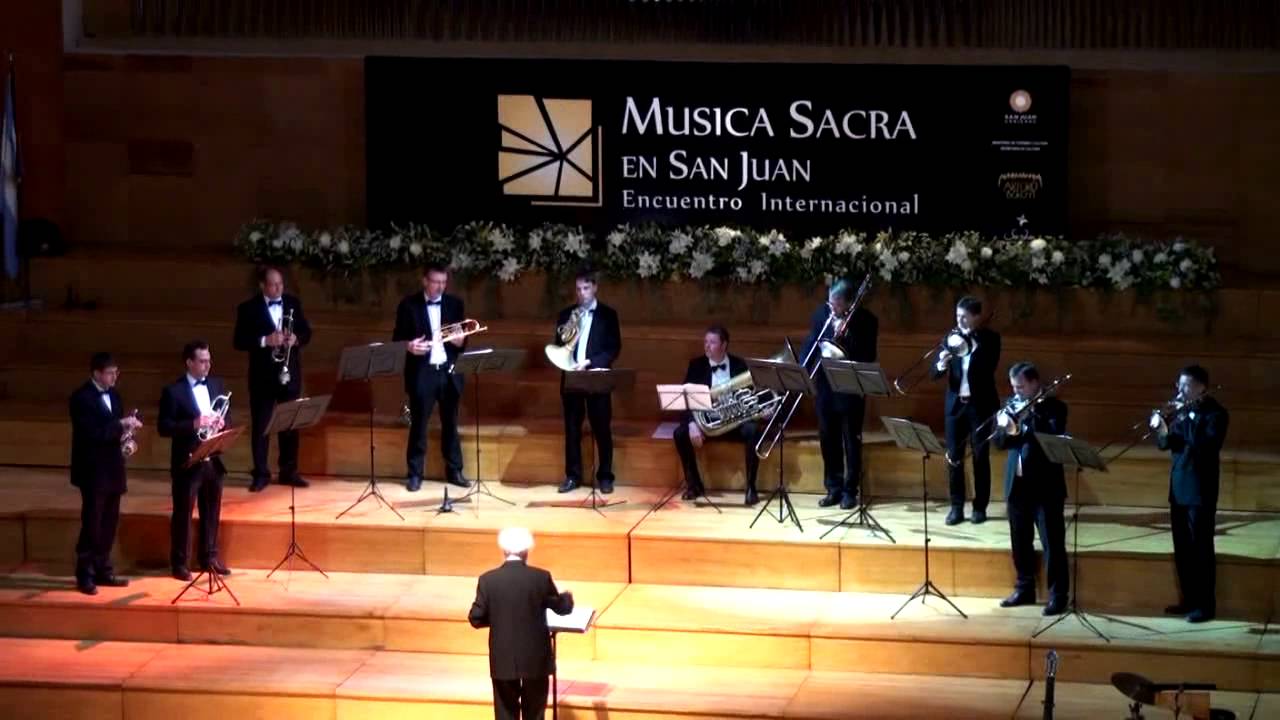Brass Ensemble Marktoberdorf, Sonata da chiesa, Nr. 1,  Musica Sacra en San Juan 2012 (ARTbmk★)