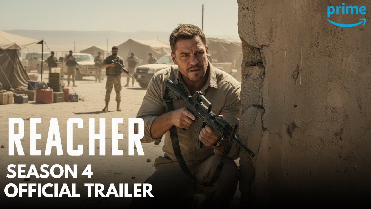 Reacher Season 4 | Official Trailer | Tracked in Foreign Land