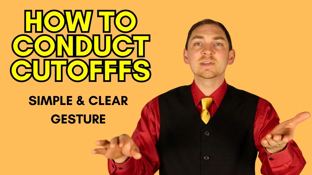 How to Conduct Cutoffs with Hand Gestures