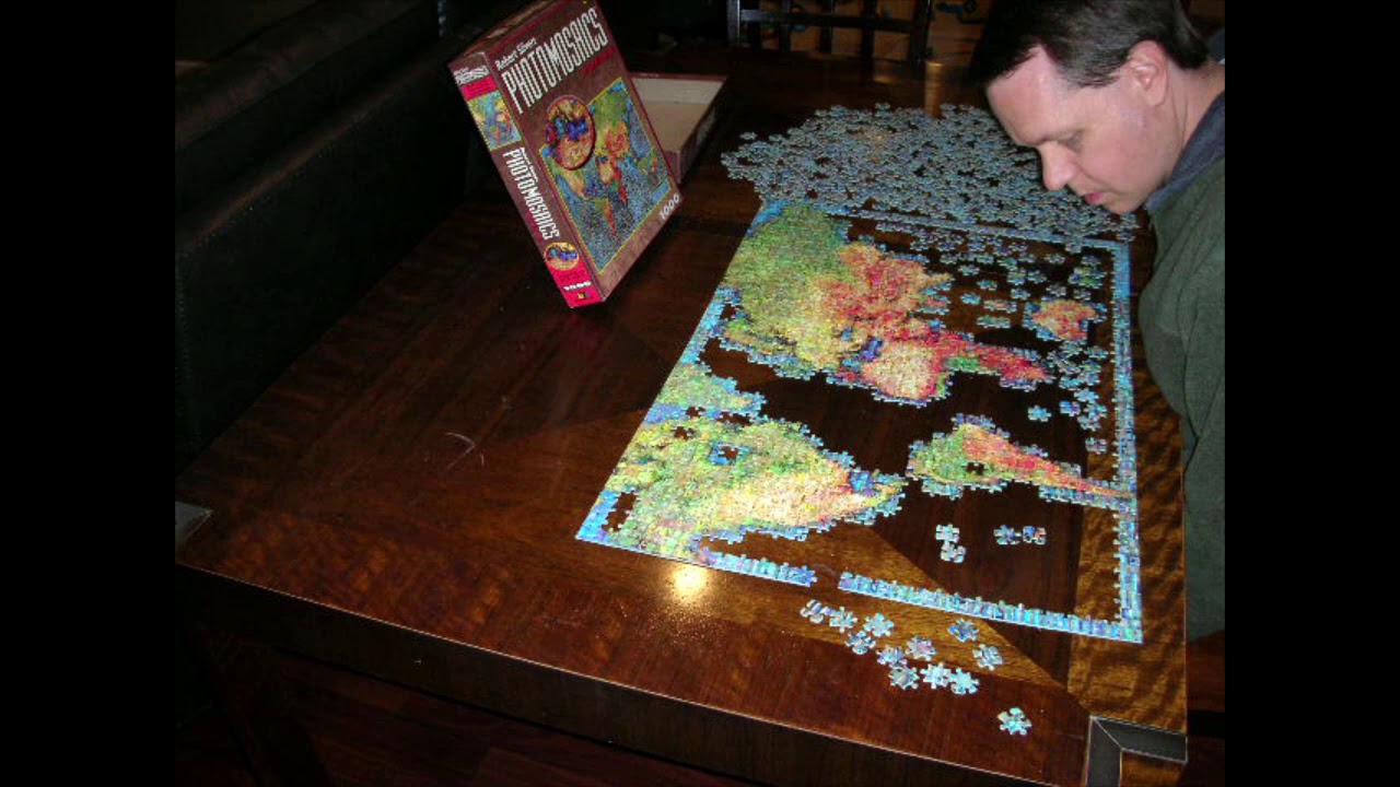 Earth Photomosaics Puzzle (1000 Pieces) Jigsaw Time-Lapse