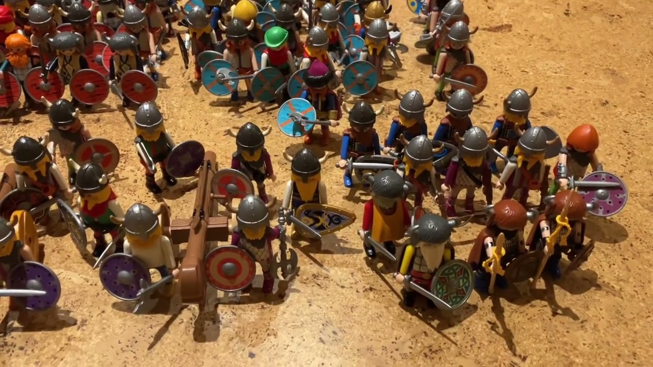 Playmobil Vikings Ragnar raids England