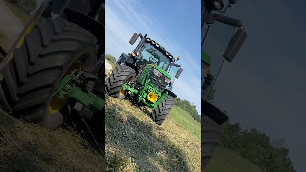 John Deere 6130R!🔥🤩#viralvideo #landwirtschaft #agriculture #johndeere