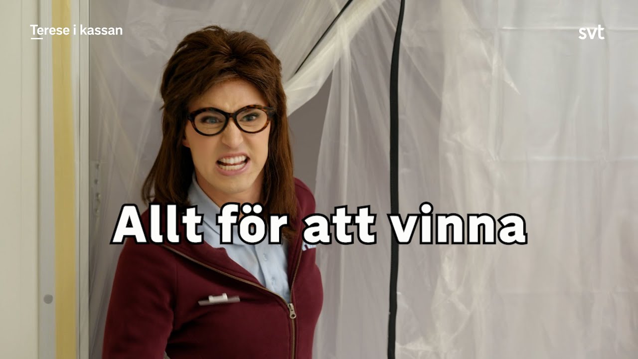 Terese i kassan – Allt för att vinna