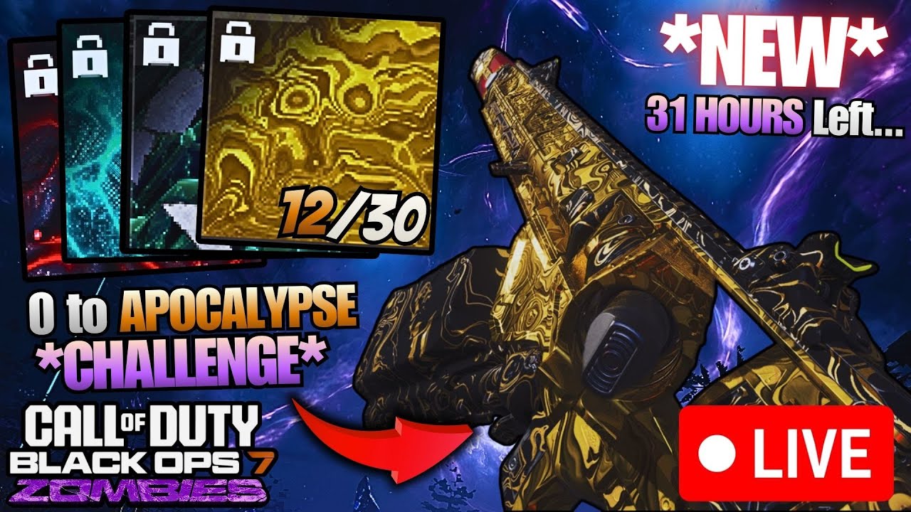 GOLDEN DEMASCUS on the *WORST WEAPONS YET* (0 to APOCALYPSE GRIND LIVE #5)