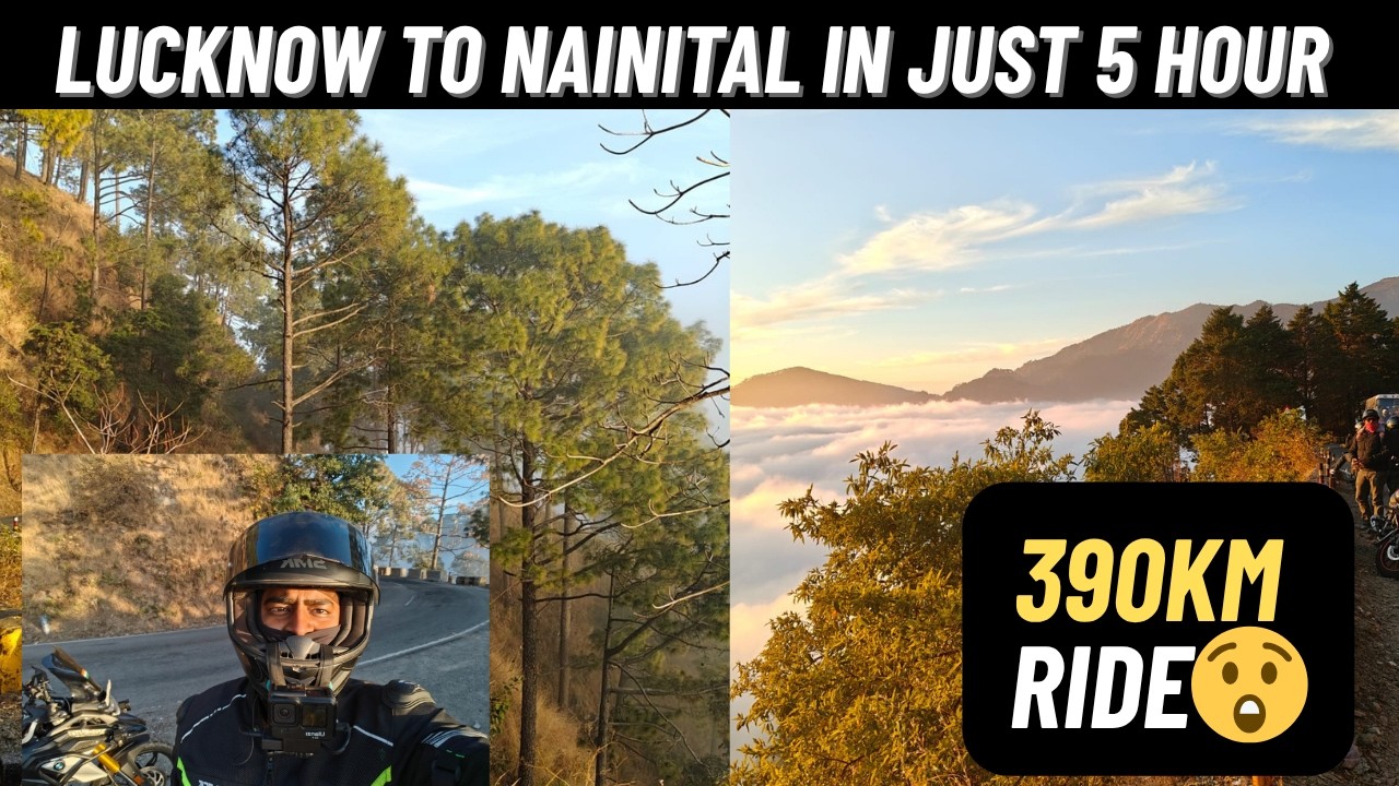 &ldquo;Solo Bike Ride 😮 | Lucknow to Nainital (390KM in One Day)&rdquo;  || #ridewithshashank