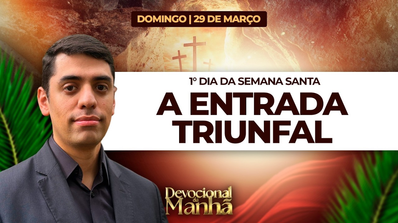 DEVOCIONAL DE HOJE - 29/03 ☀️ (DOMINGO) | Pr. Guilherme Grando