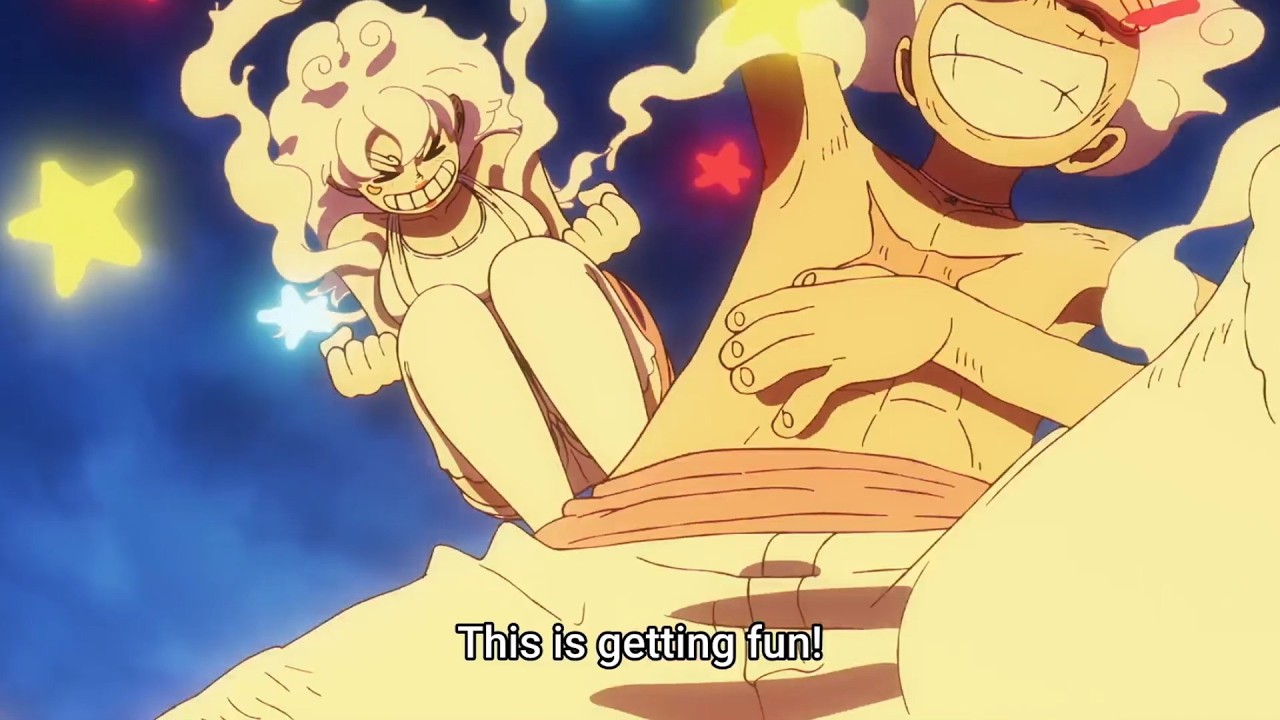 Bonney Goes Gear 5 with Luffy (English Sub)