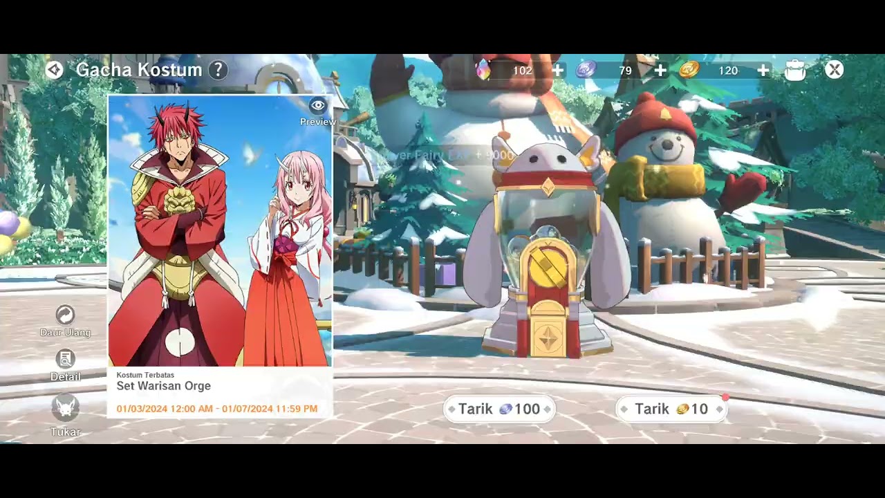 The Legend of Neverland | Benimaru & Shuna Costume Gacha