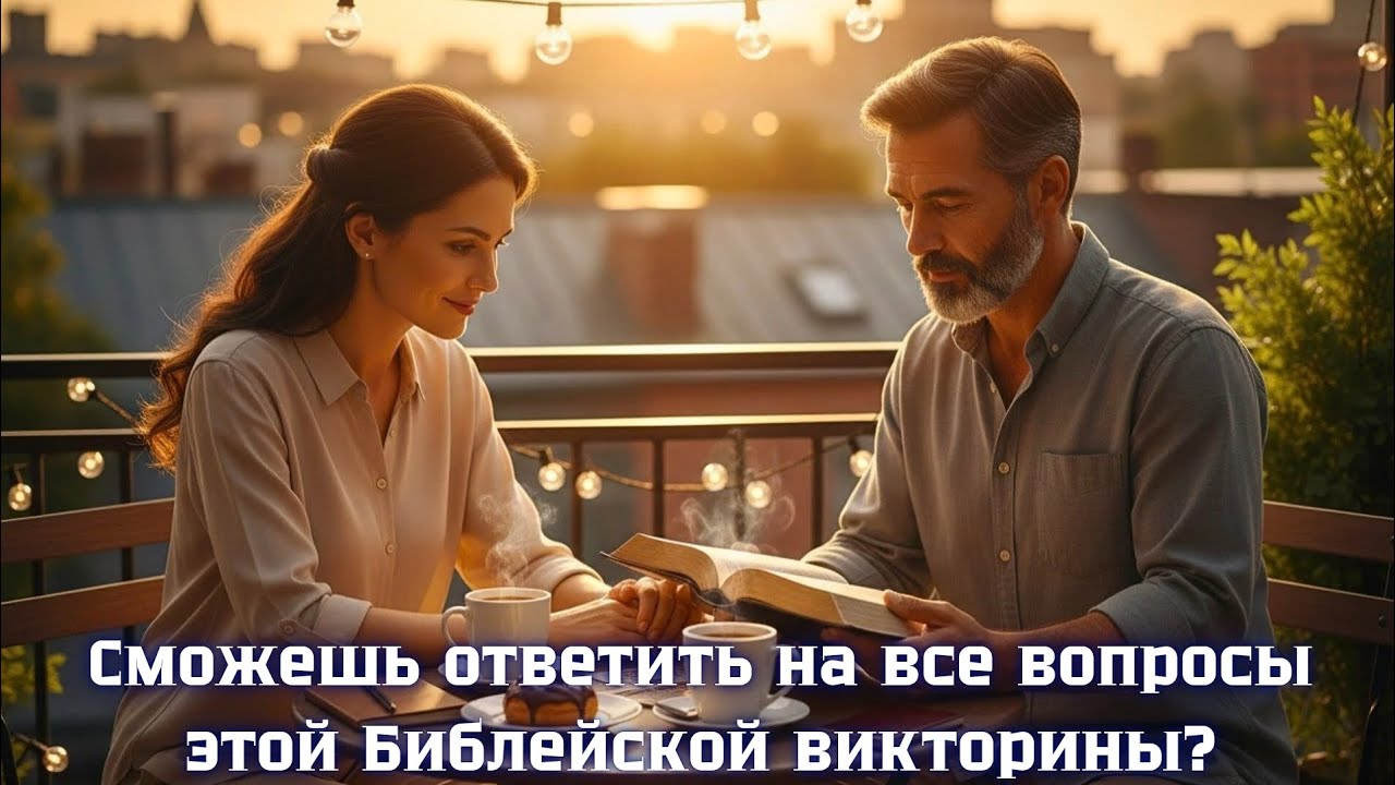 📖  Библейские вопросы разной сложности – и для новичков, и для знатоков 