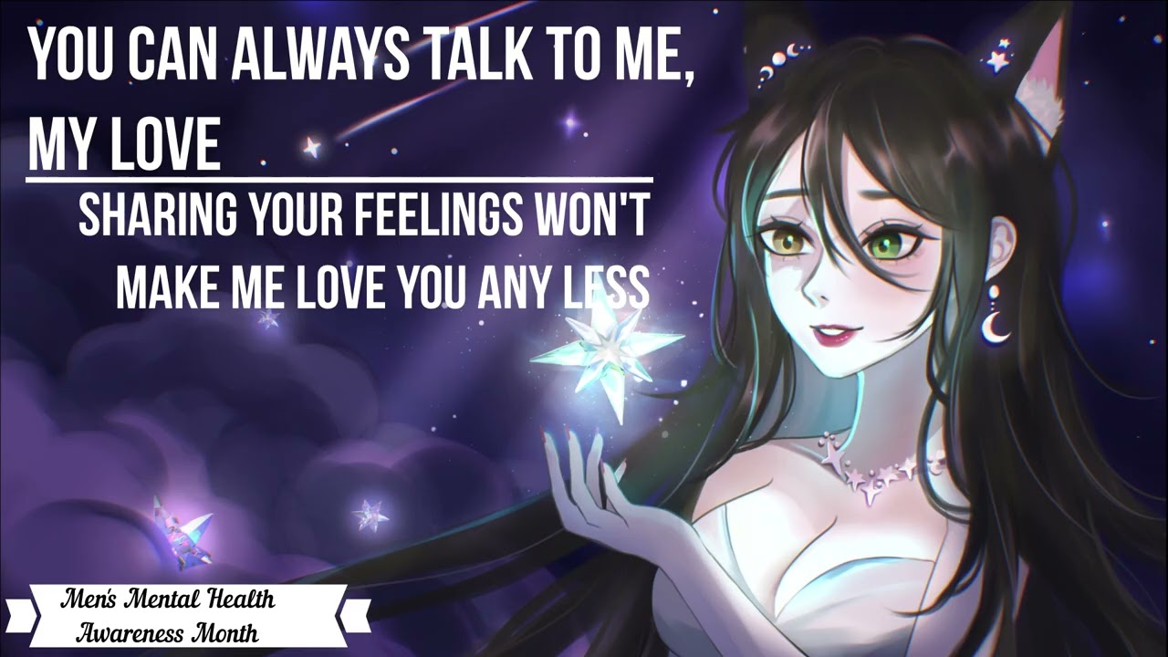 You can Always Talk to Me, My Love | Men's Mental Health Awareness Month (F4M) [ASMR]