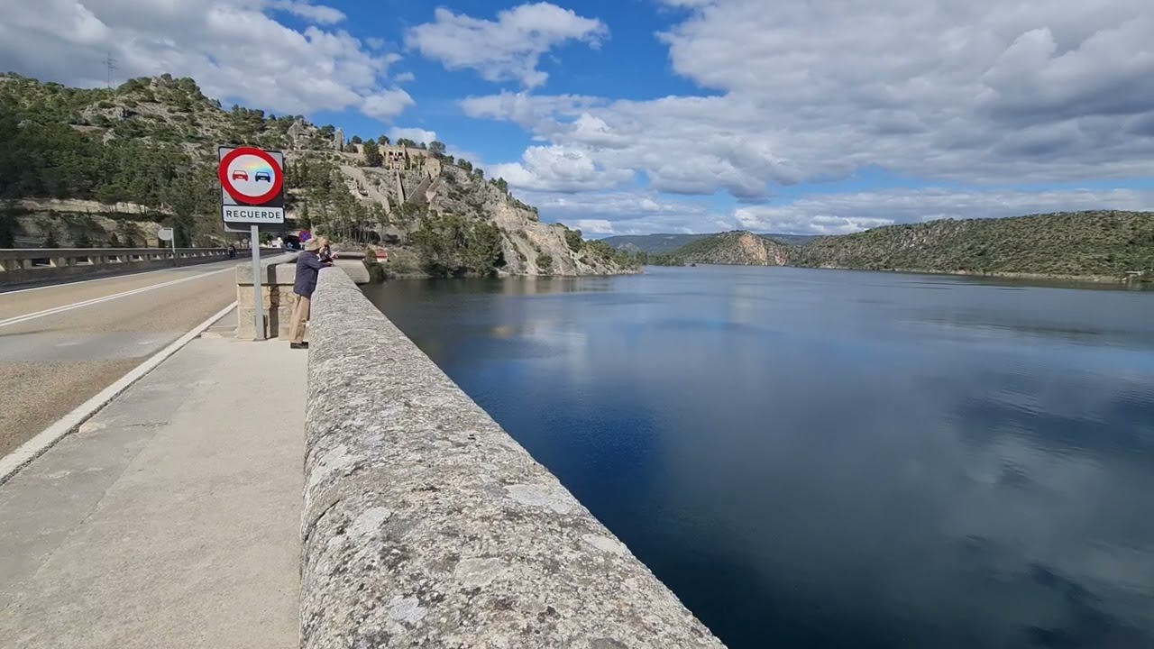 Embalse de Entrepeñas al 90%.