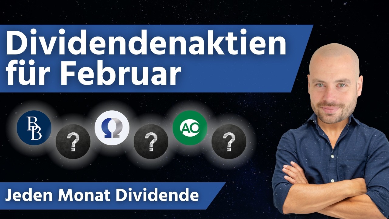 Dividendenaktien für Februar - Jeden Monat Dividende
