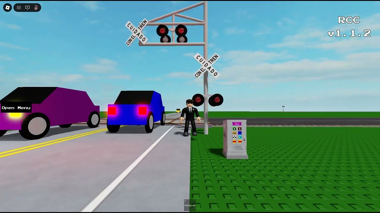 Building a Mexican Railroad Crossing in Roblox