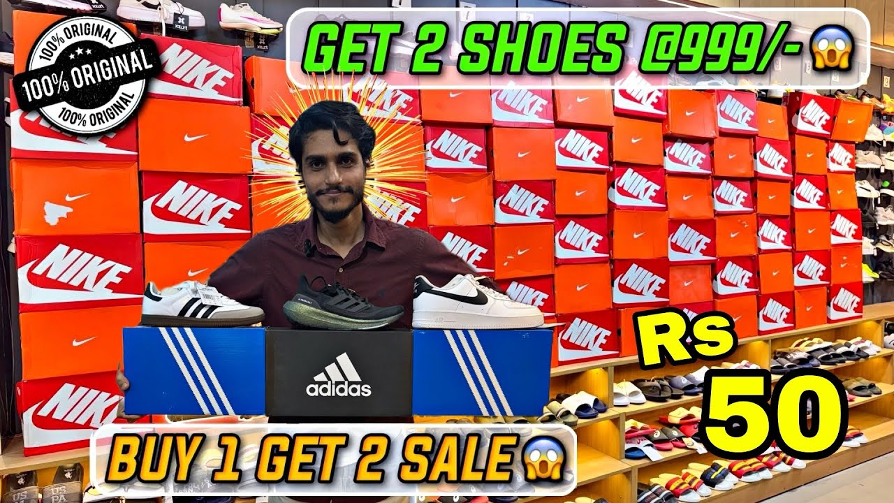 100% Original Shoes N sliders 🔥| Discount upto 90% Off | Big Brands Retail n Wholesale | SINTUGUPTA