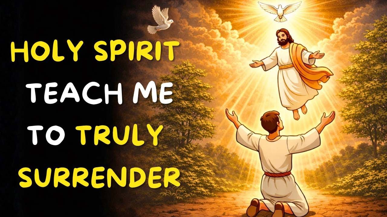 Once You Let the HOLY SPIRIT Guide Your STEPS You Will fully surrender to Jesus