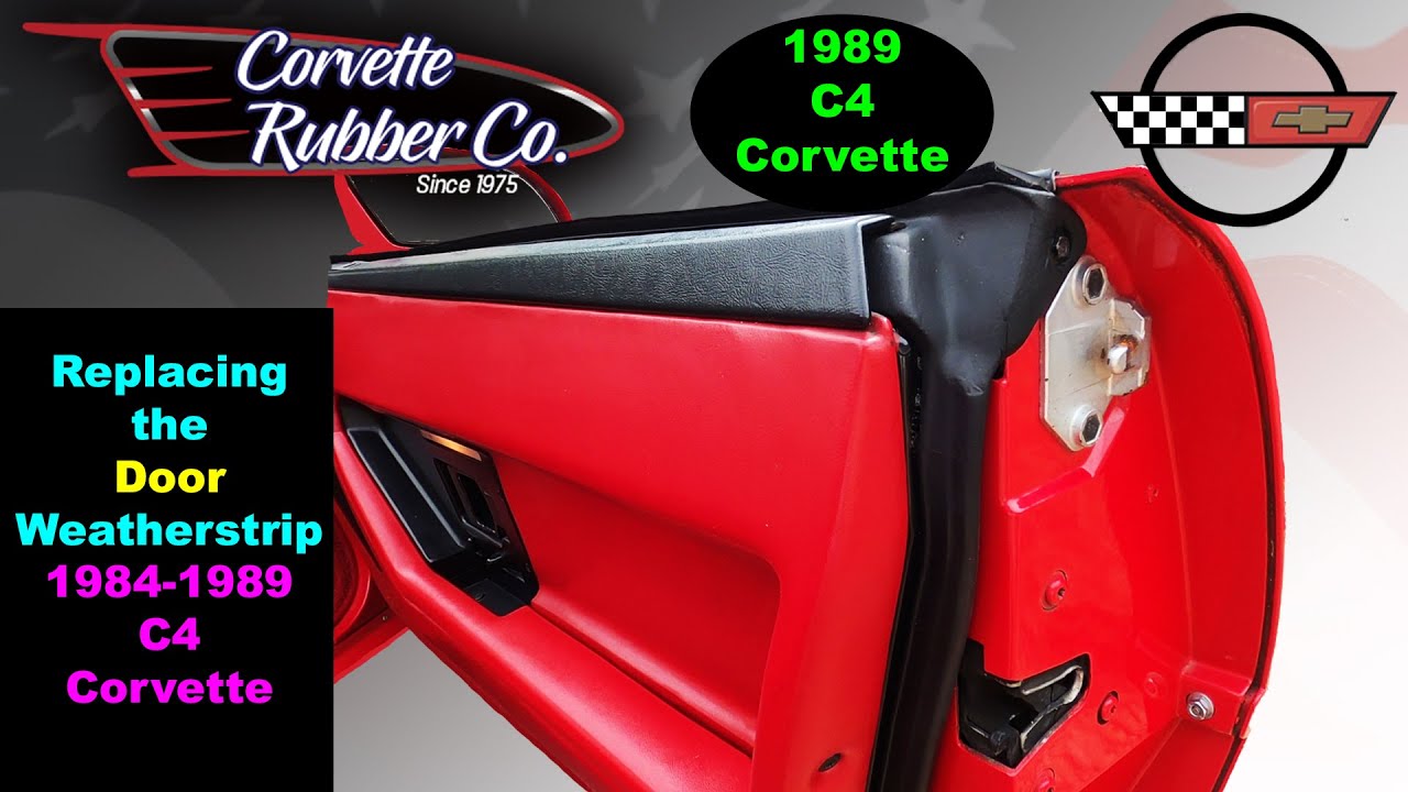Уплотнитель двери Corvette C4 1984-1989
