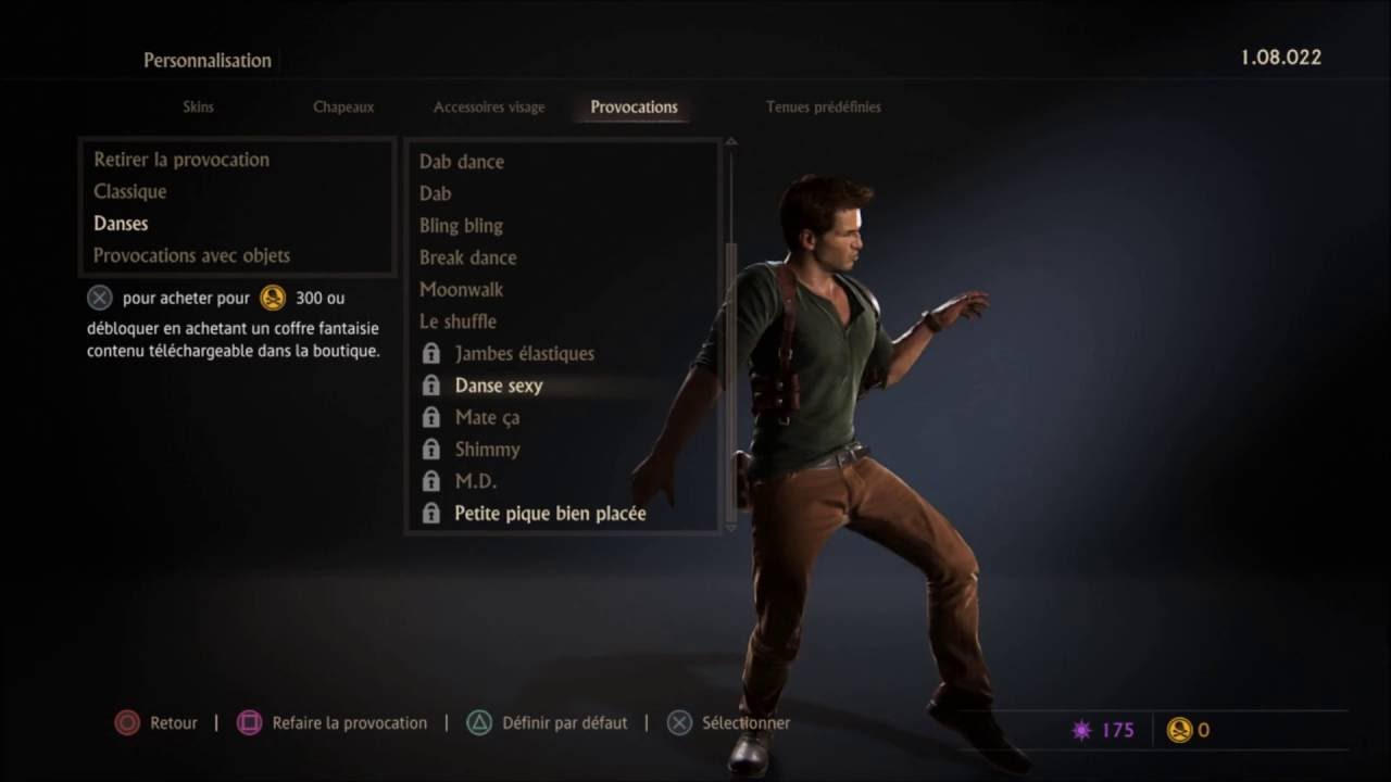 uncharted 4 dances to mr sexobeat