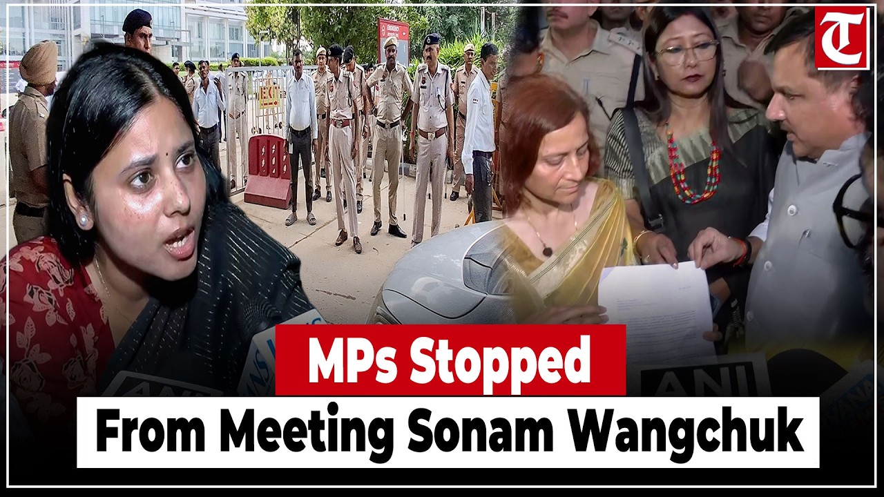 Sonam Wangchuk's Wife Alleges MPs Denied Meeting at Medanta Hospital