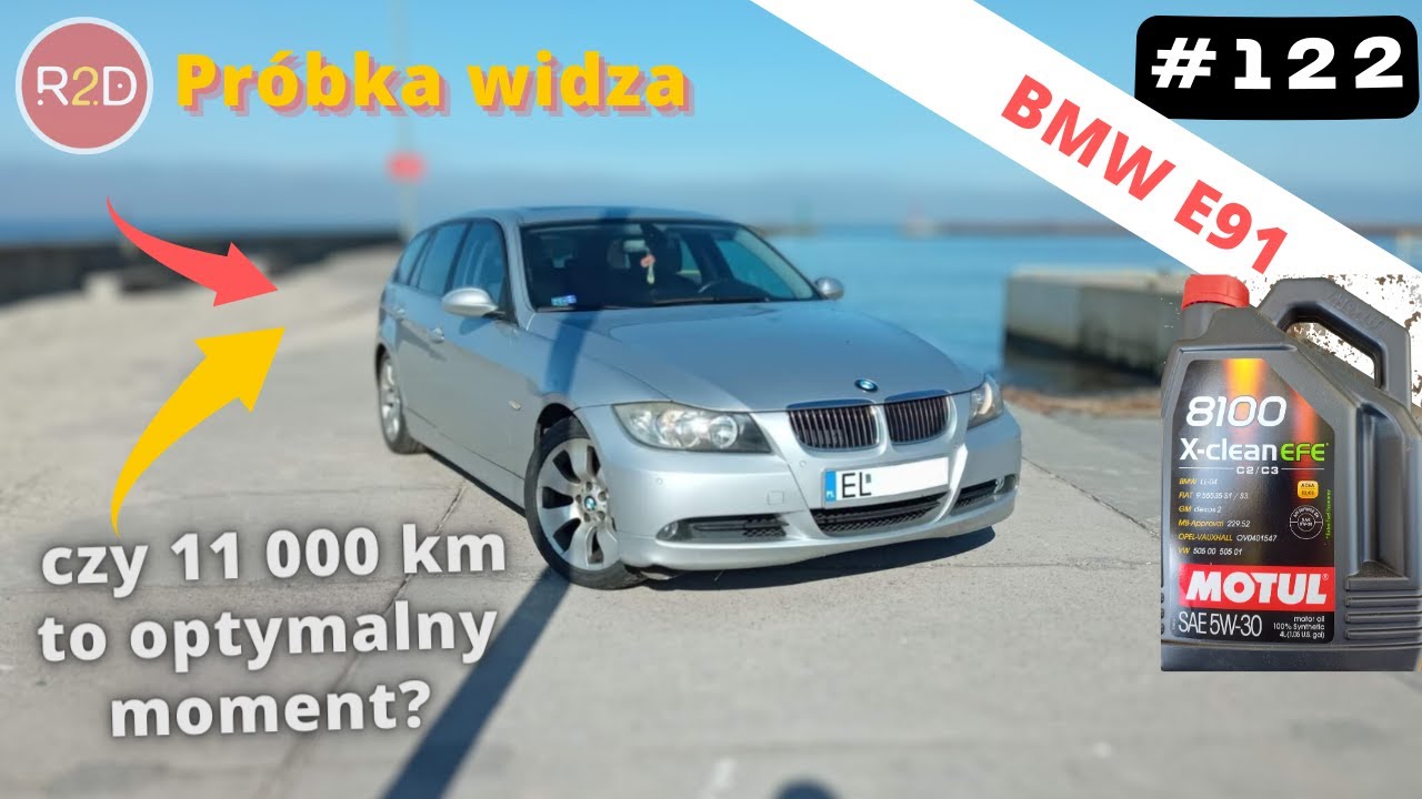Jaki jest stan oleju po 11 000 km? BMW E91 Motul 8100 x-clean 5W30 #122
