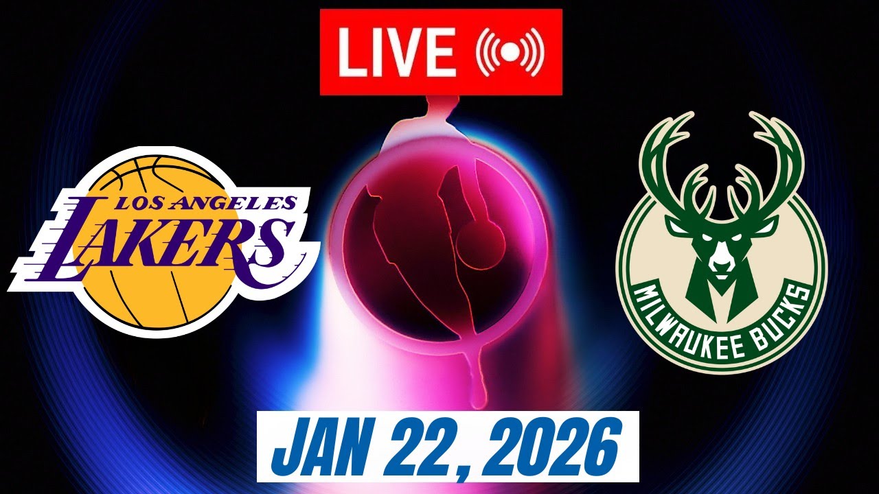 NBA LIVE! Milwaukee Bucks vs Los Angeles Lakers I January 22, 2026 | 2026 NBA Season Live 2K