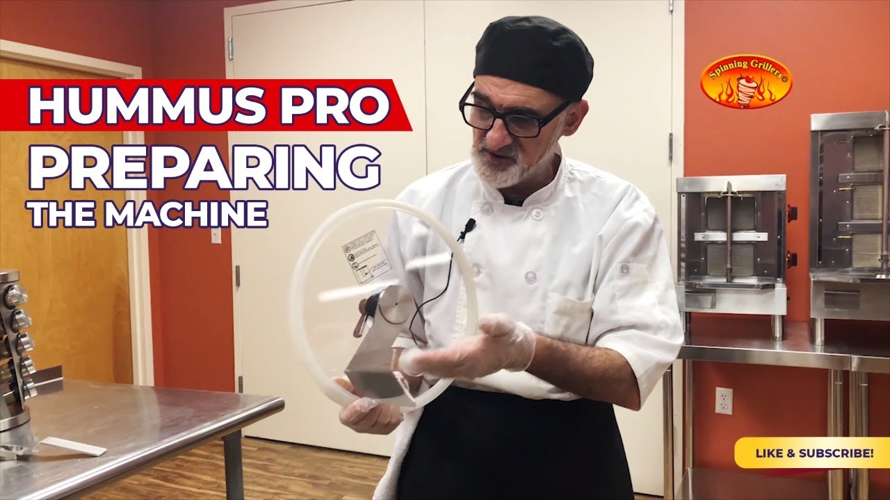 Hummus Pro- Preparing the Machine