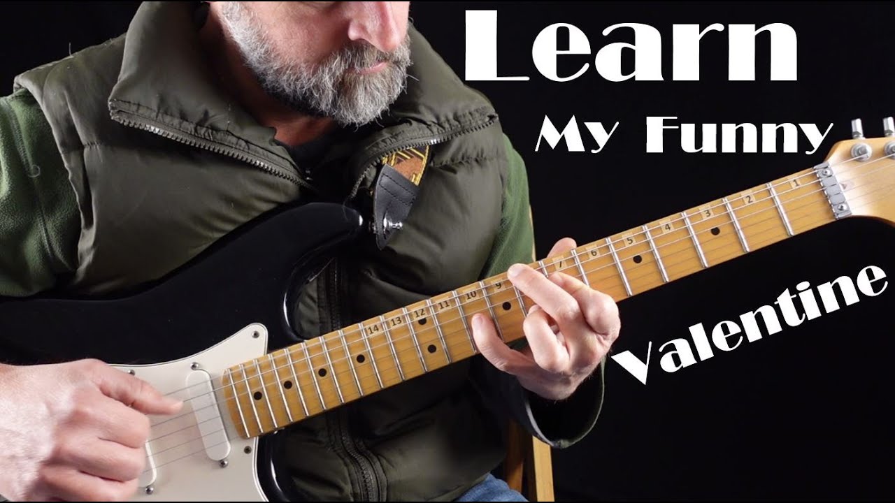 My Funny Valentine Guitar Chord Melody Lesson / Tutorial