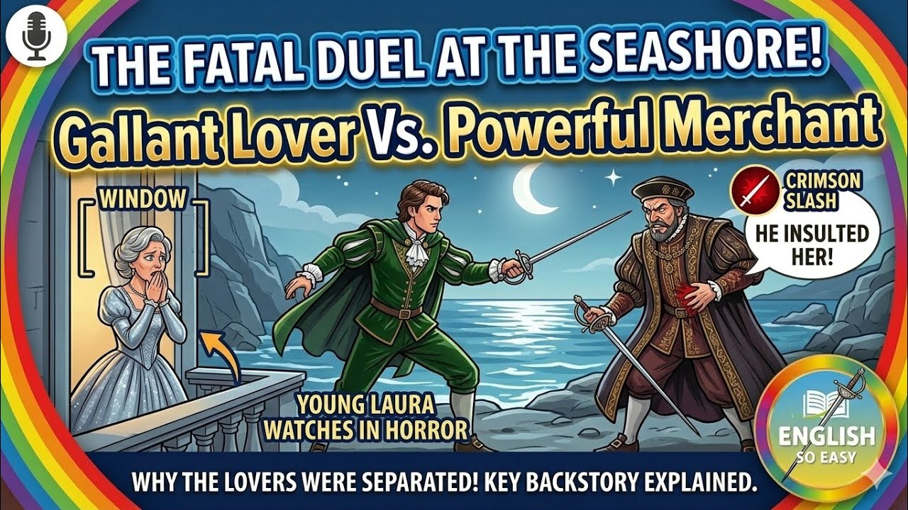 ​A SUNNY MORNING : Gallant Lover vs. Merchant | Seashore Duel | ENGLISH SO EASY