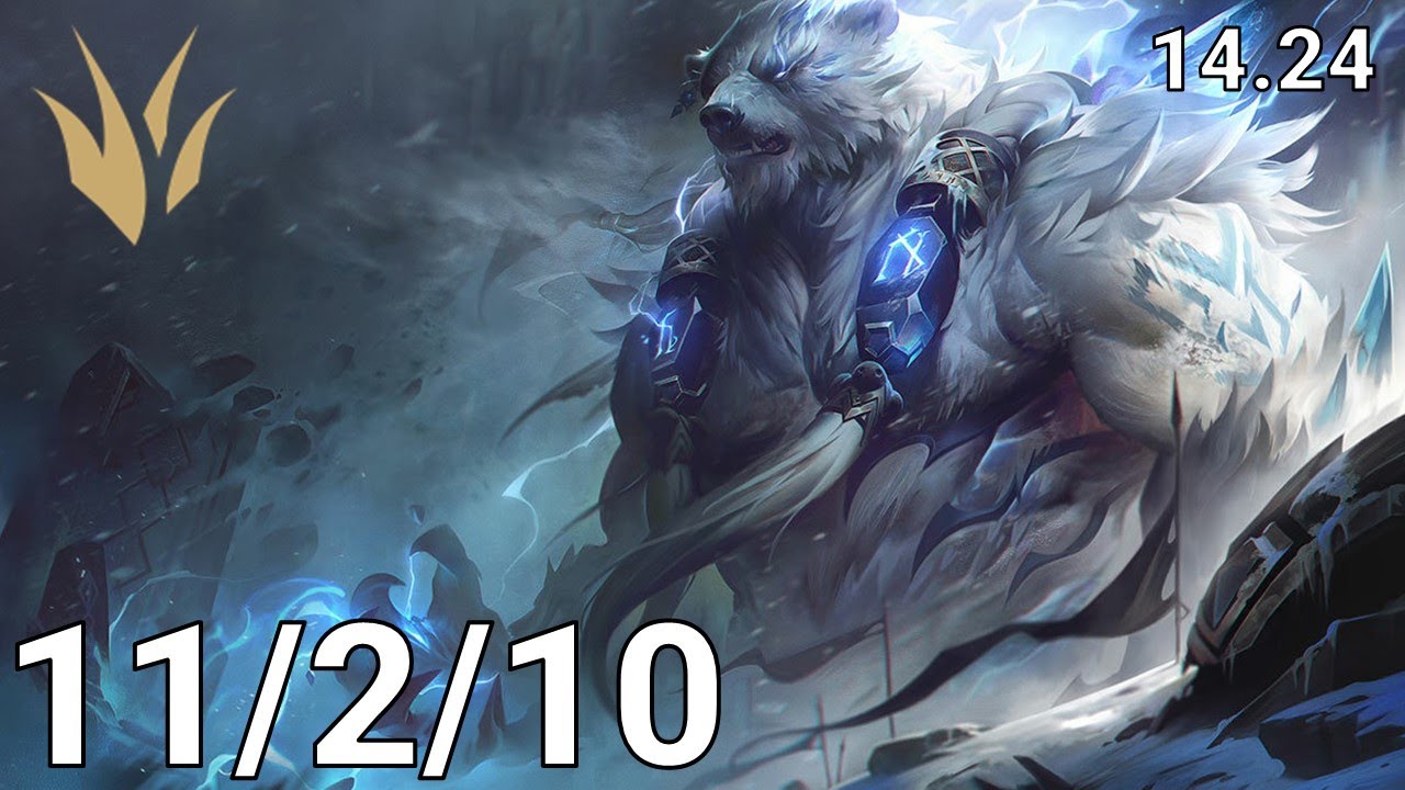 Volibear Jungle vs Nidalee - EUW diamond | Patch 14.24