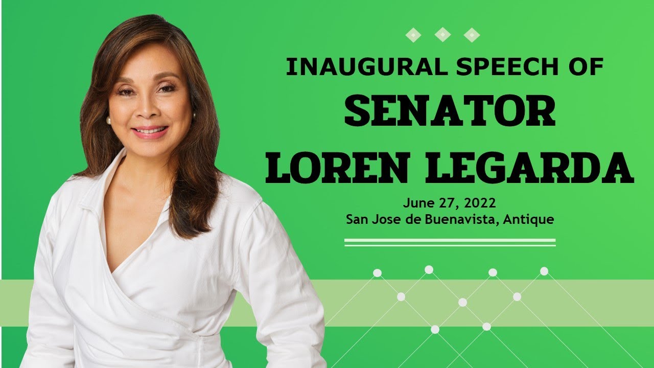 Oathtaking and Inaugural speech of Honorable Loren Legarda as Senator of the 19th Congress