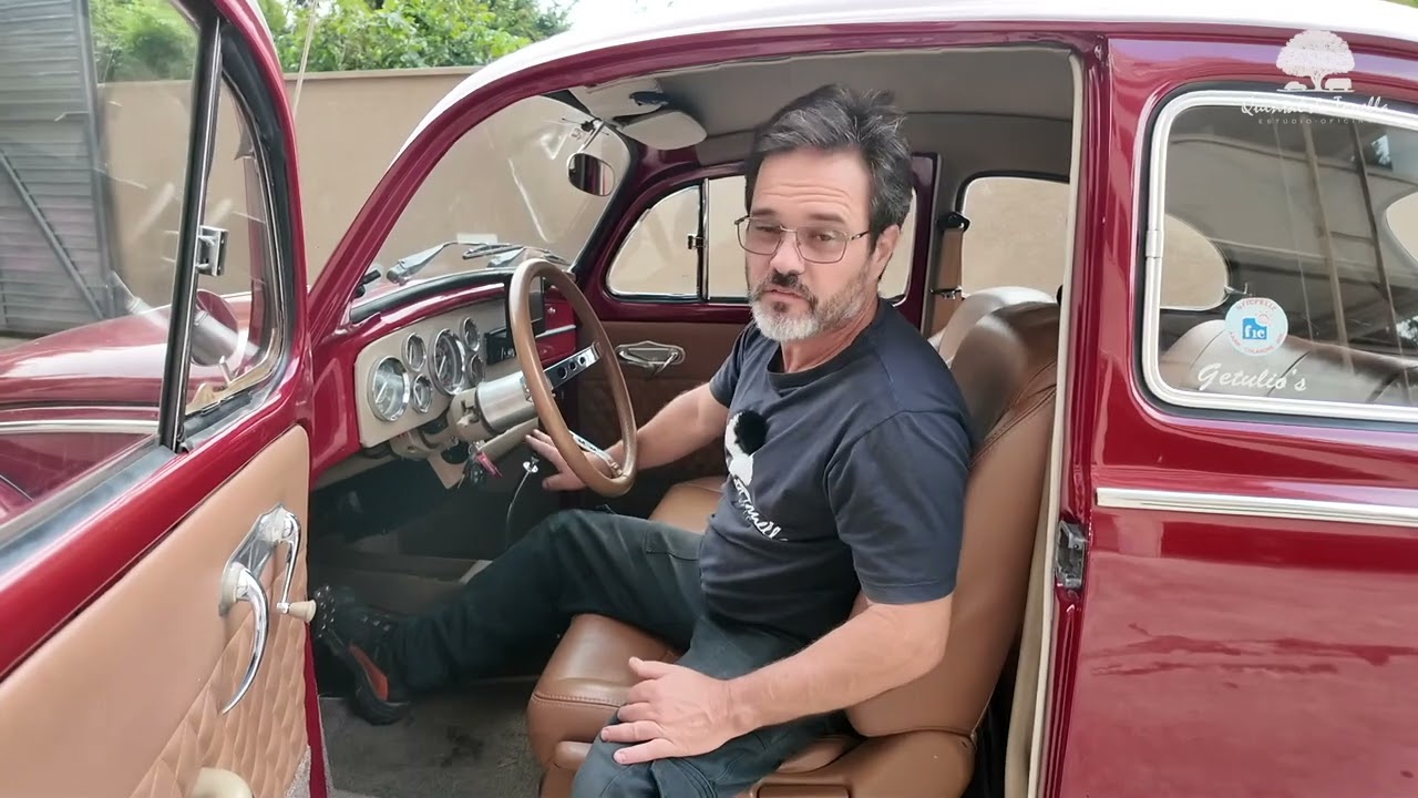 Esse Fusca 1900 tem ar condicionado!