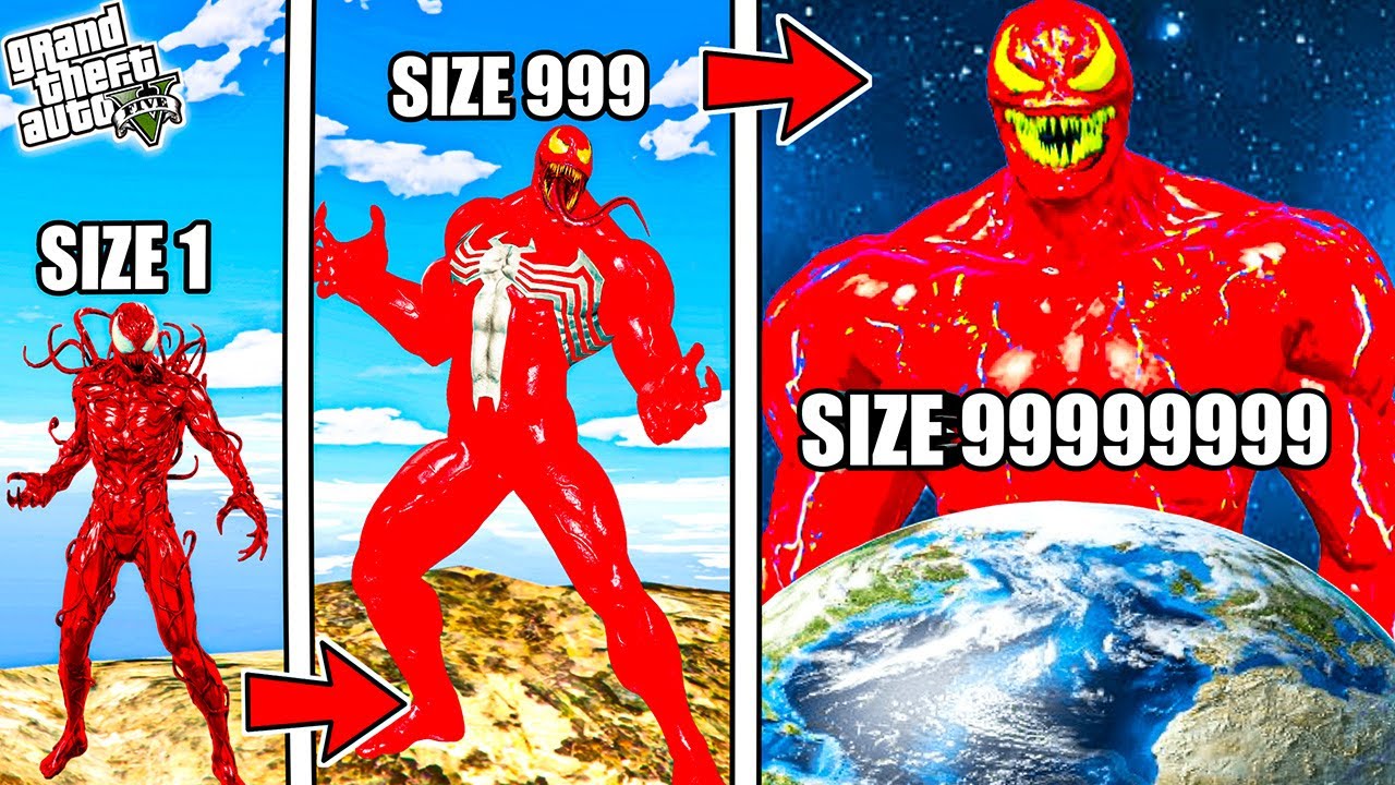GTA 5 : FRANKLIN Growing BIGGEST RED VENOM In GTA 5 ! (GTA 5 Mods)