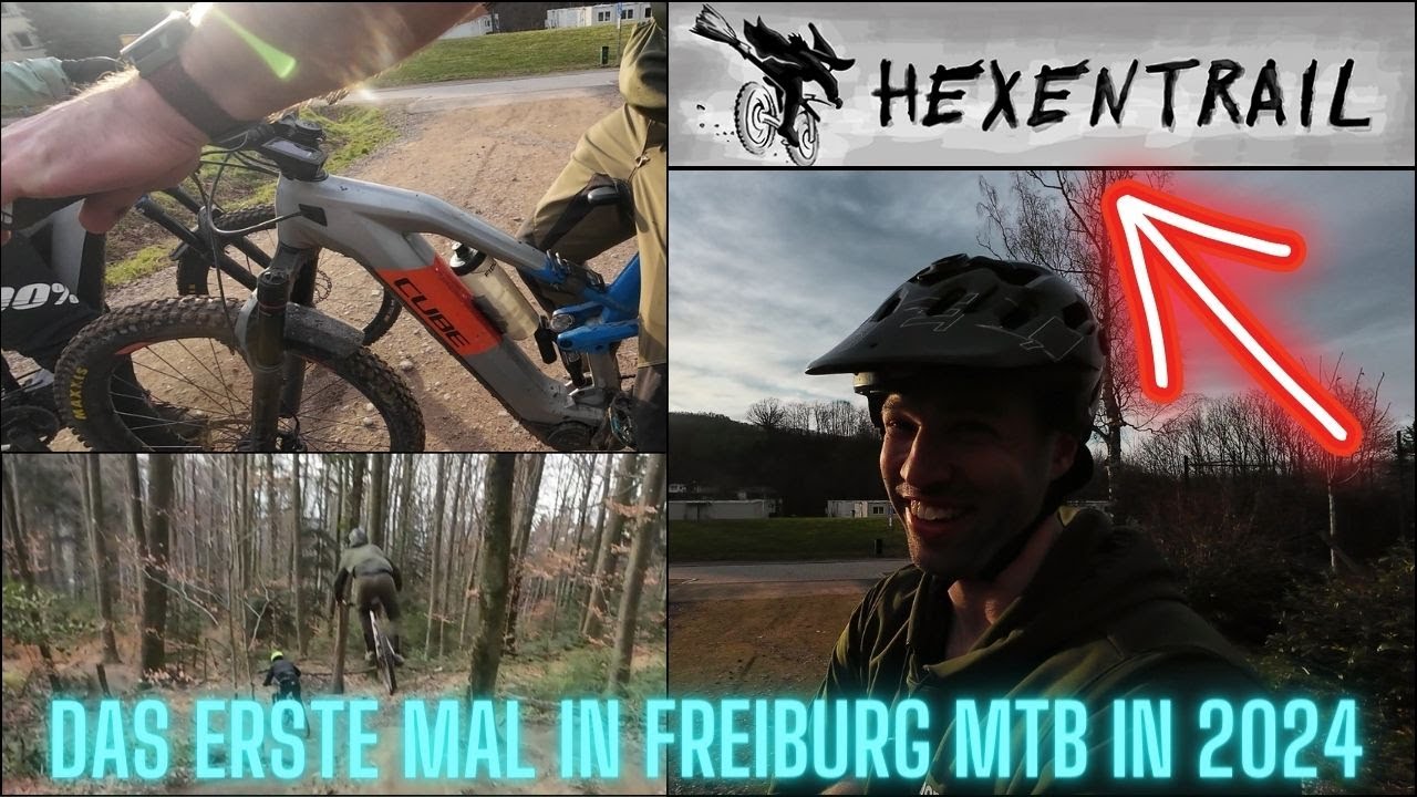 Hexentrail Freiburg im Schwarzwald MTB das erste mal in 2024