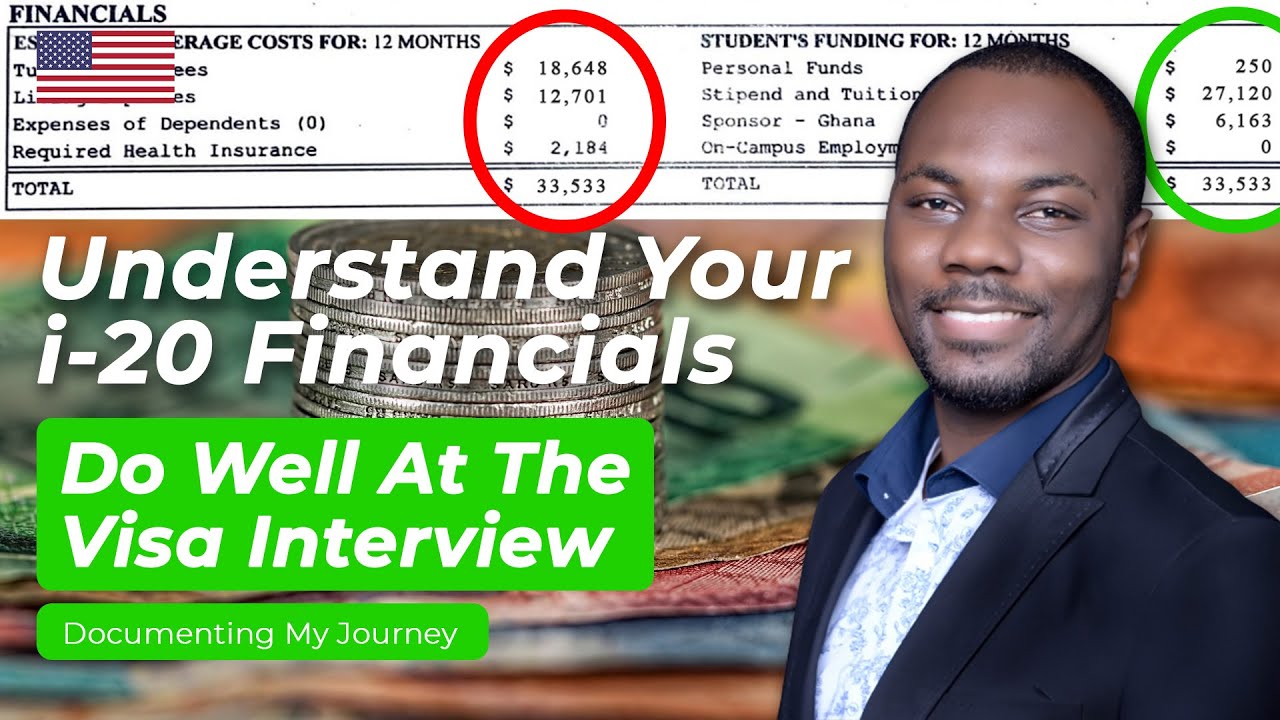 i20 Financials for International Students - Understand This & Do Well At The F1-Visa Interview