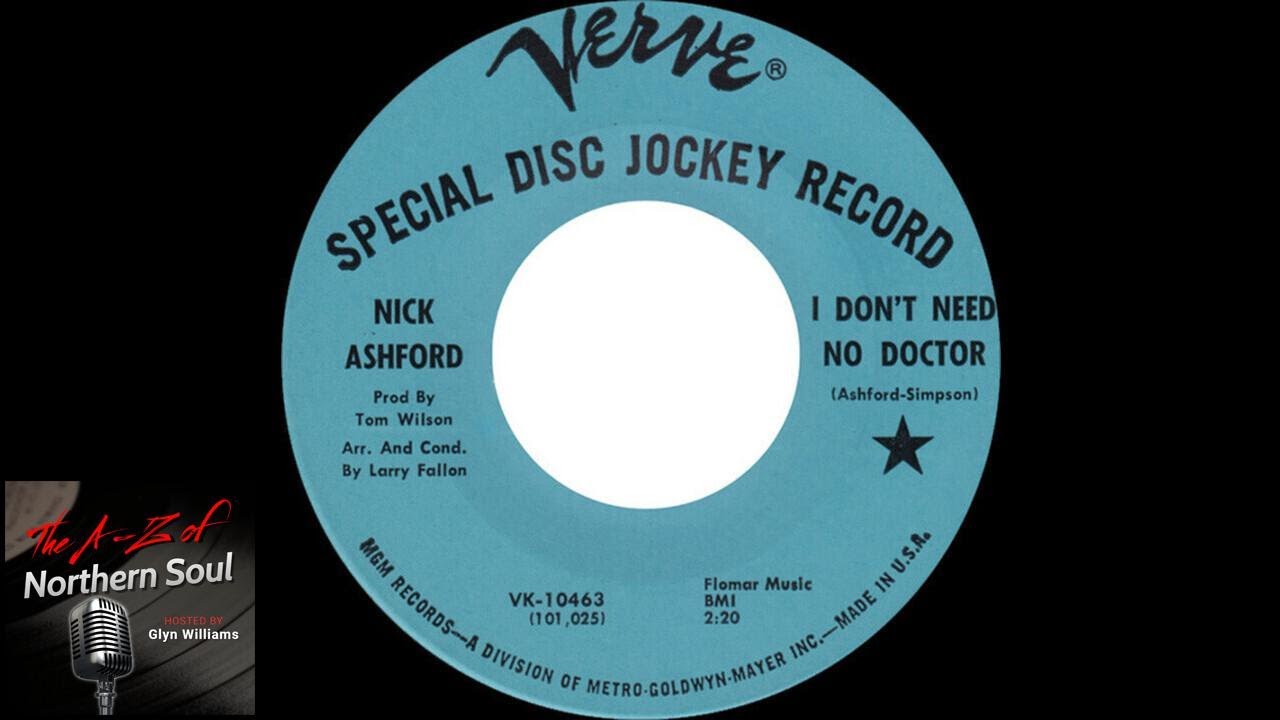 Nick Ashford - I Don't Need No Doctor - 1966 Northern Soul Music
