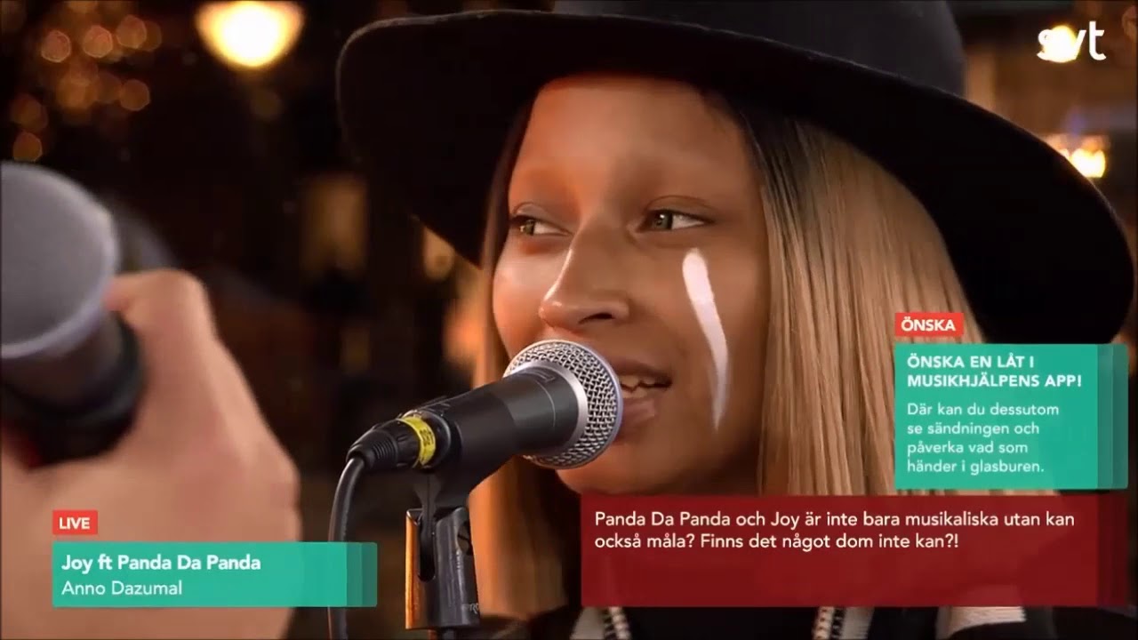 Joy ft Panda Da Panda - Anno Dazumal (Live @ Musikhjälpen 2018)