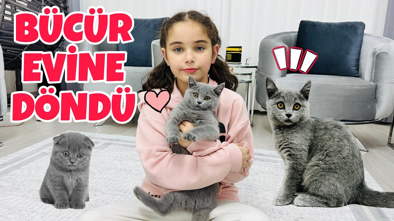 BÜCÜR EVİMİZE DÖNDÜ !! ELİF SİNEM SEVİNÇTEN AĞLADI !! BÜCÜR BÜYÜMÜŞ !!