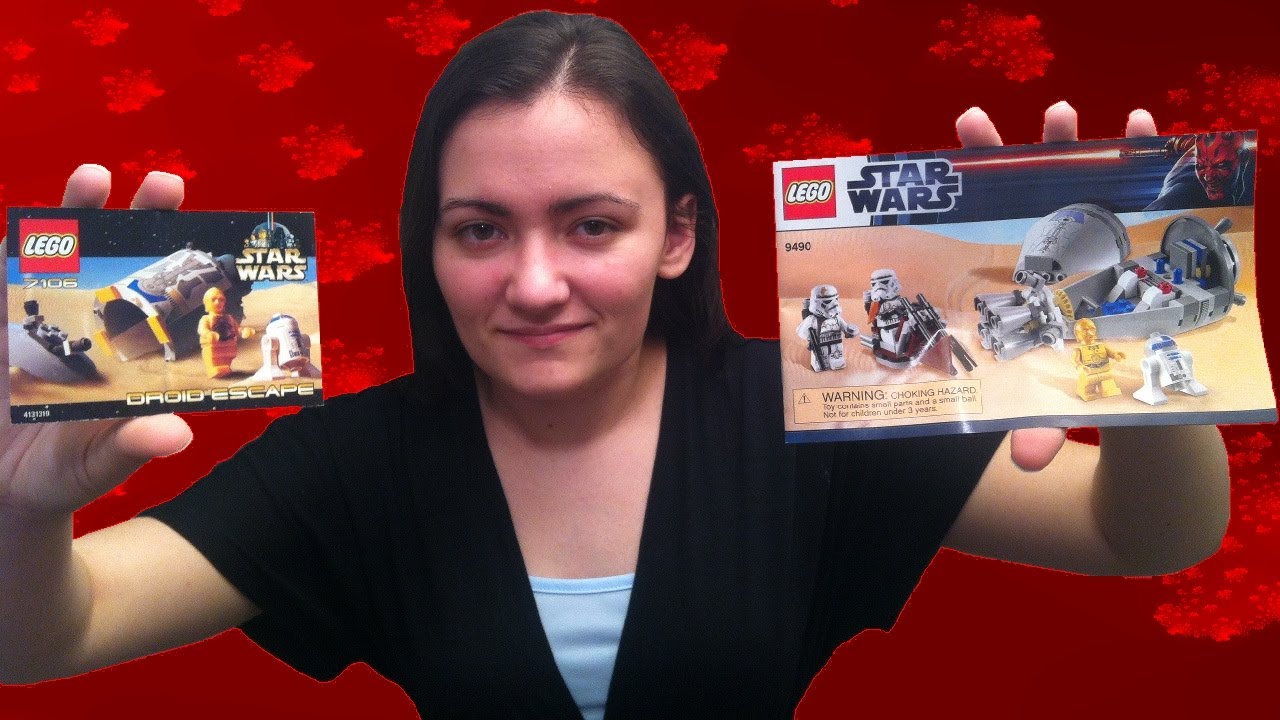 LEGO Droid Escape Comparison 9490 vs 7106 Star Wars Review - BrickQueen