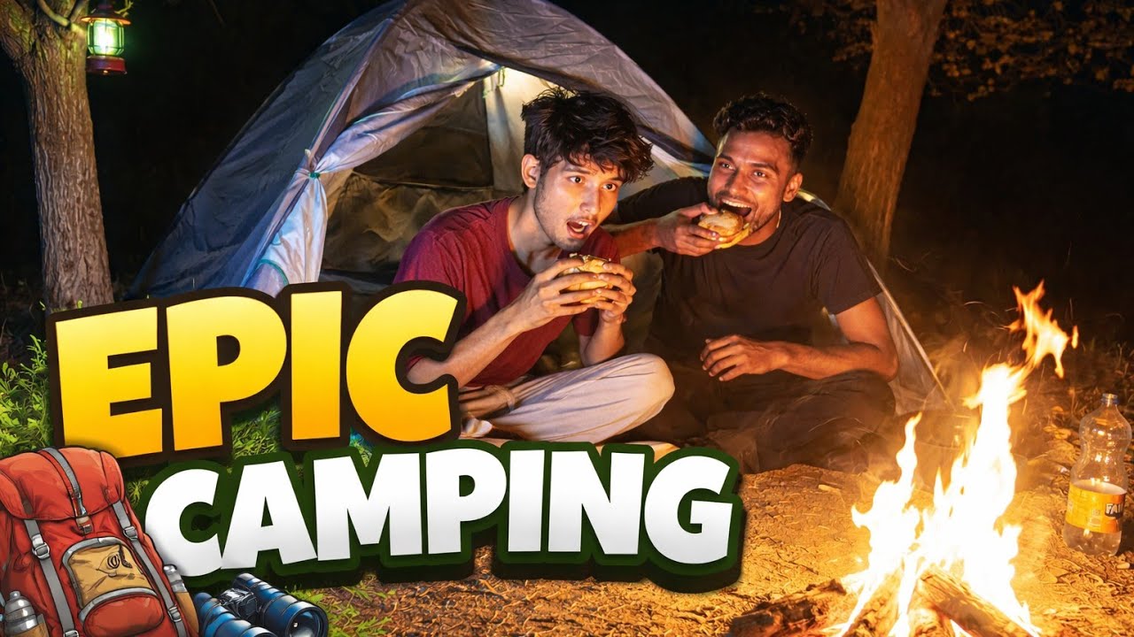 Alone Camping at Night… Something Strange Happened! 😨