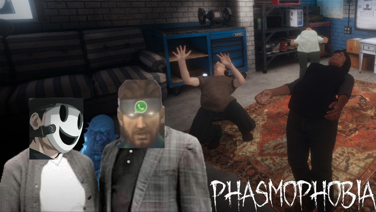 Intentando cazar fantasmas en PHASMOPHOBIA.