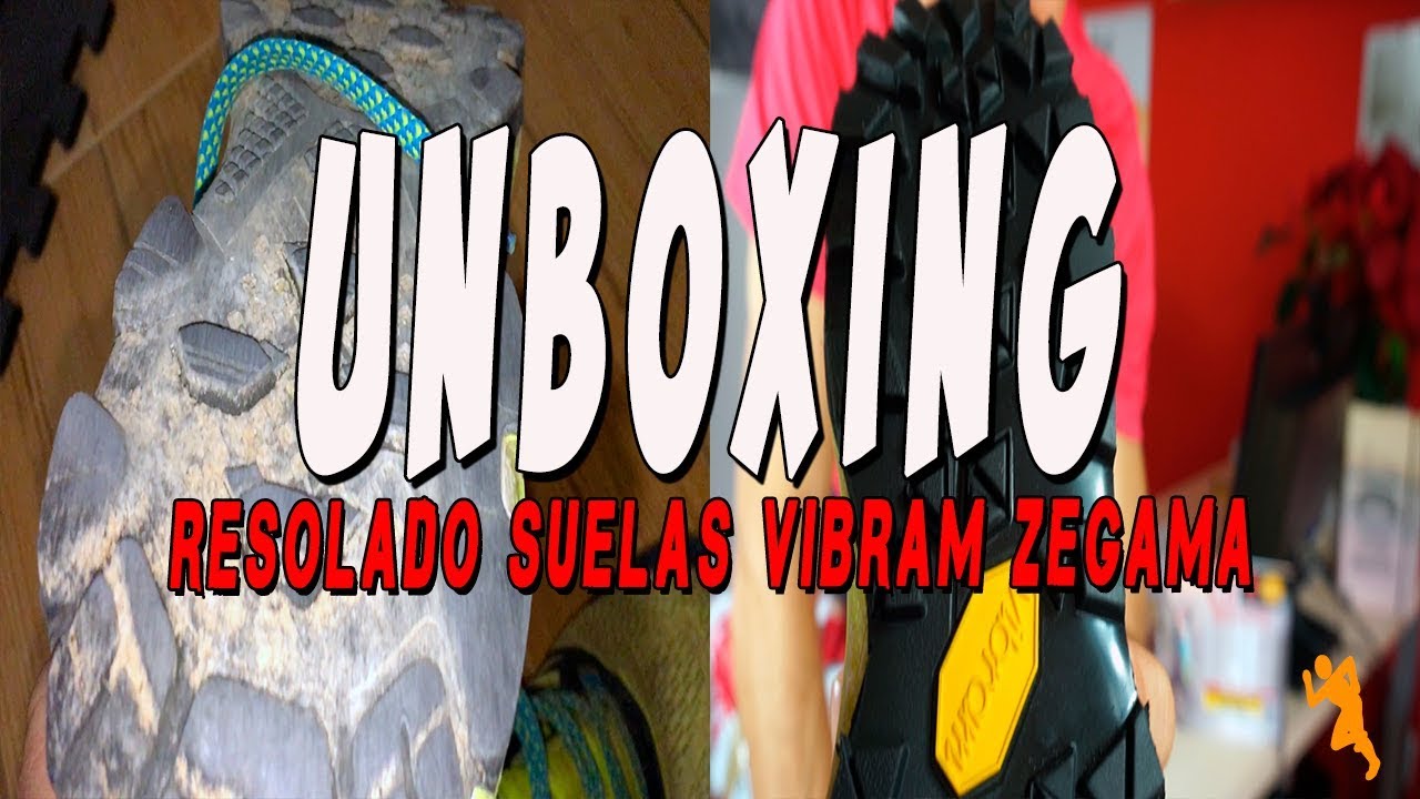 Unboxing Resolado suela Vibram Zegama