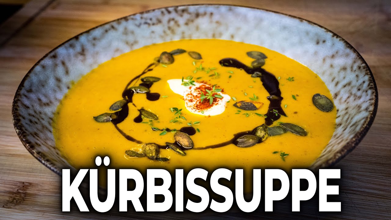 Exotische Kürbissuppe | Hokkaido Kürbissuppen Rezept