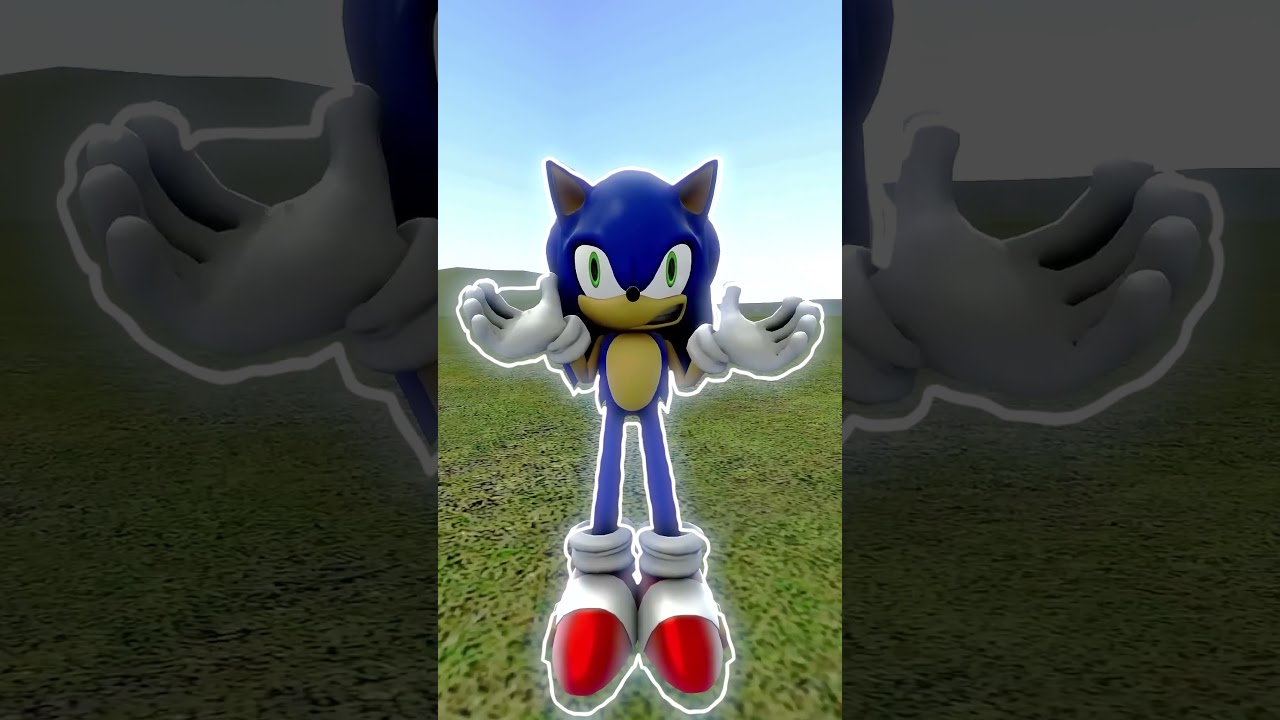 Sonic Becomes Super Sonic In Contest Of strength With Shadow x Silver x Knuckles (Perfect Outlines)