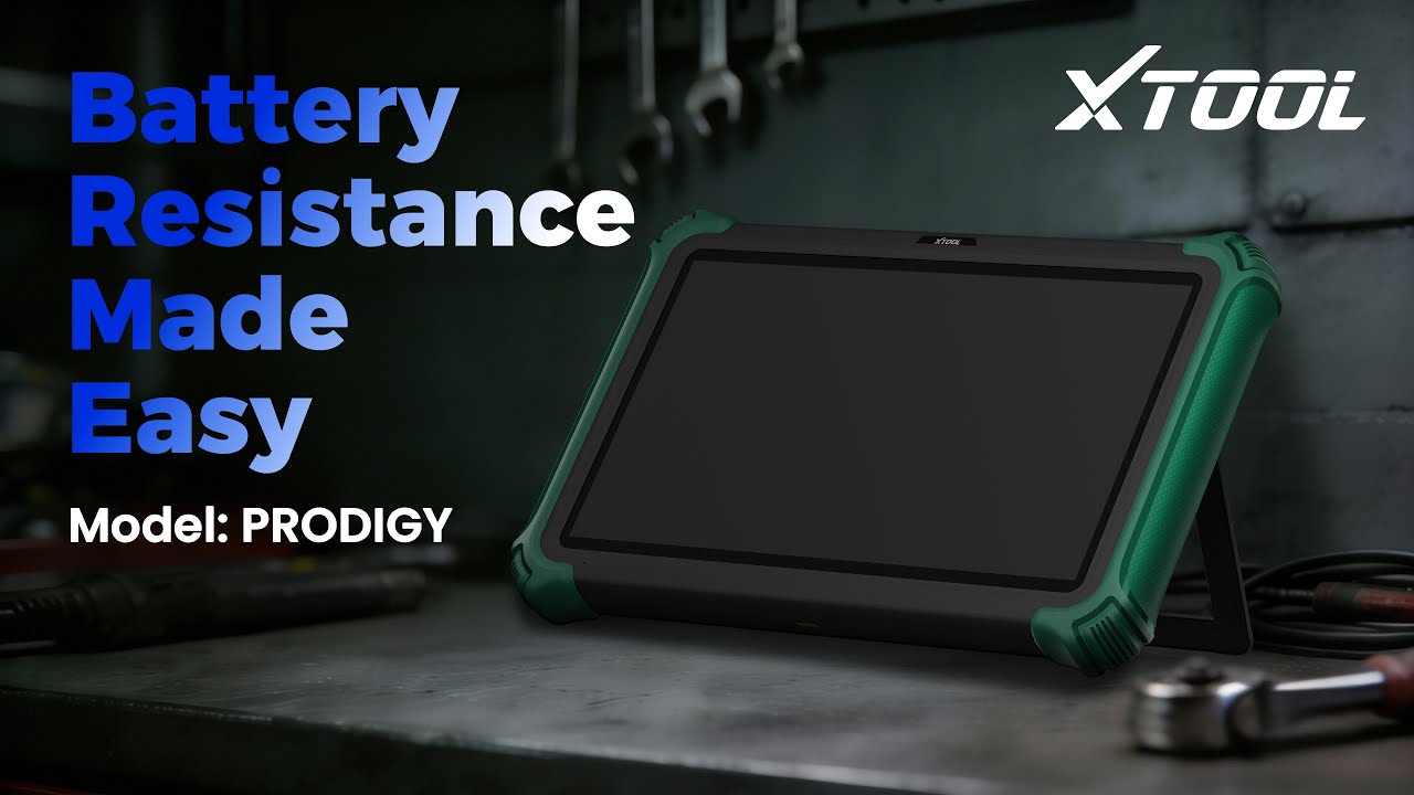 Battery Resistance Testing Made Easy: XTOOL PRODIGY Walkthrough