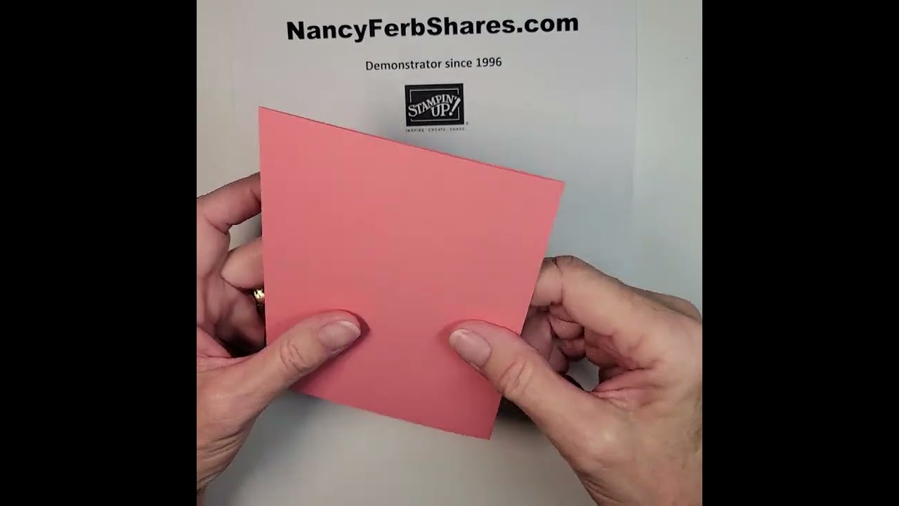 Scoring and Folding Cardstock