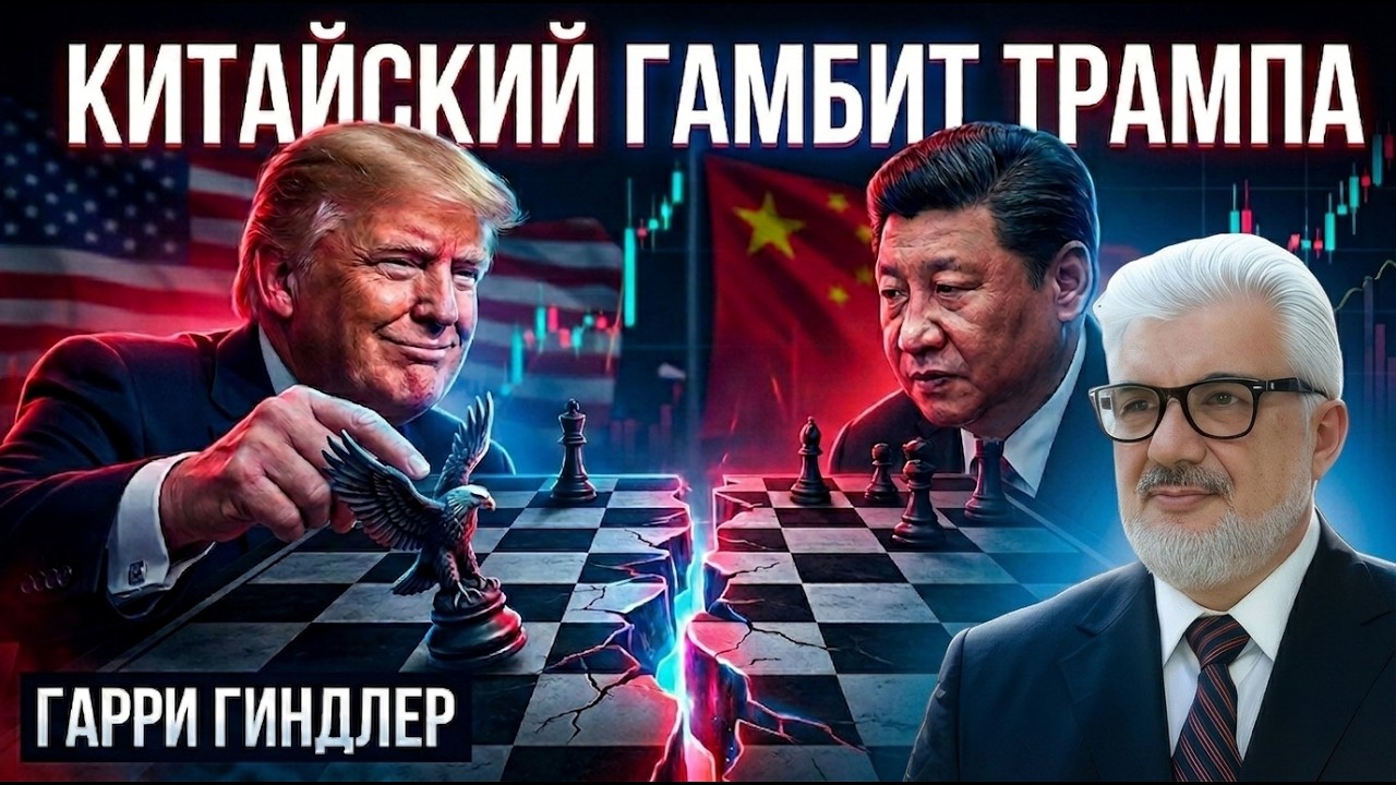⚡КИТАЙСКИЙ ГАМБИТ ТРАМПА.  ГАРРИ ГИНДЛЕР