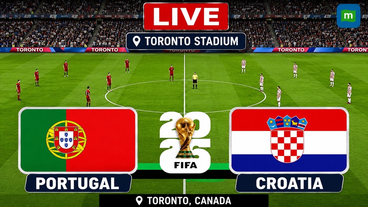 🔴 Portugal vs Croatia LIVE | FIFA World Cup 2026 | Ronaldo vs Modrić | Football LIVE Match Today