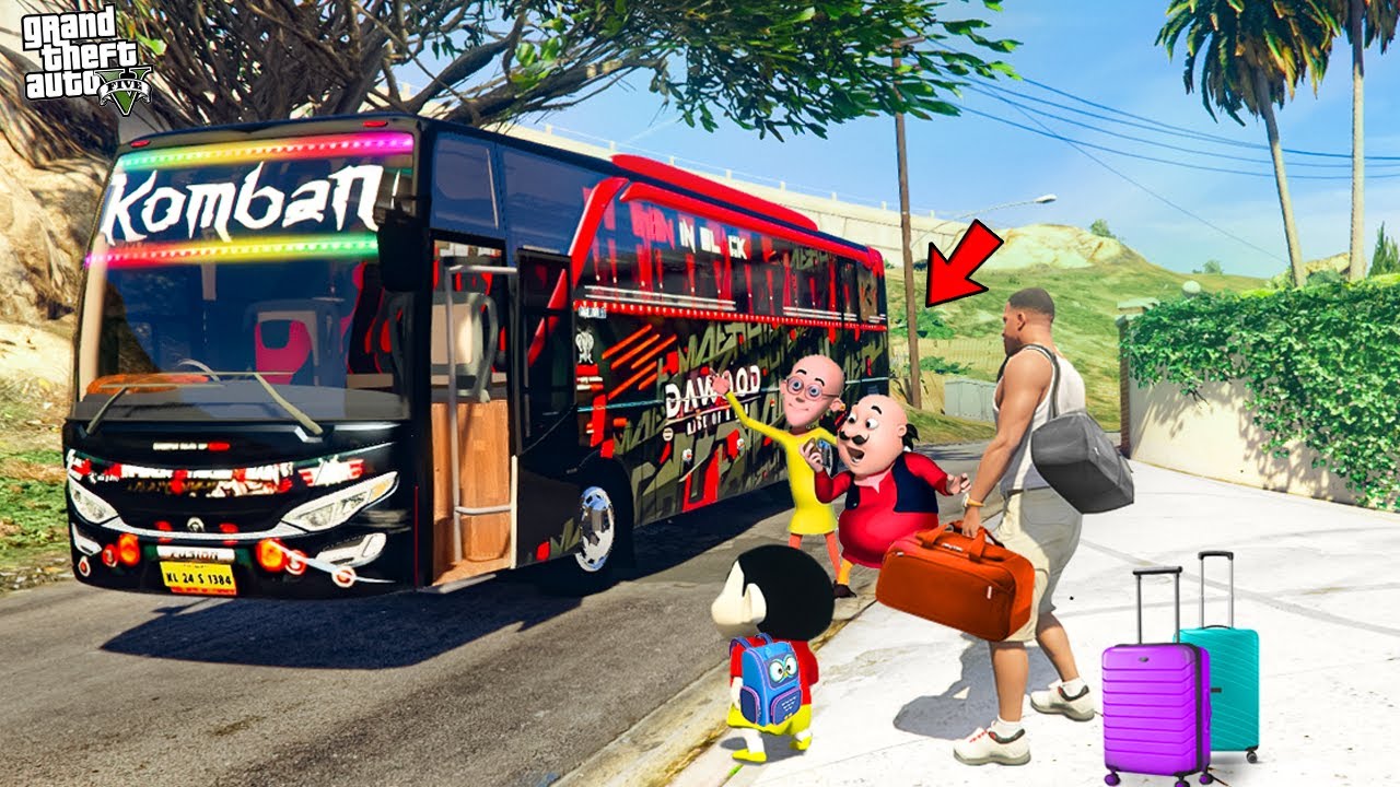 Franklin Shinchan First Family Trip in GTA 5 !