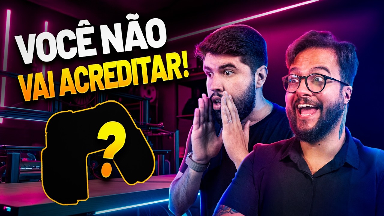 Como a impressão 3D pode MUDAR o jogo!